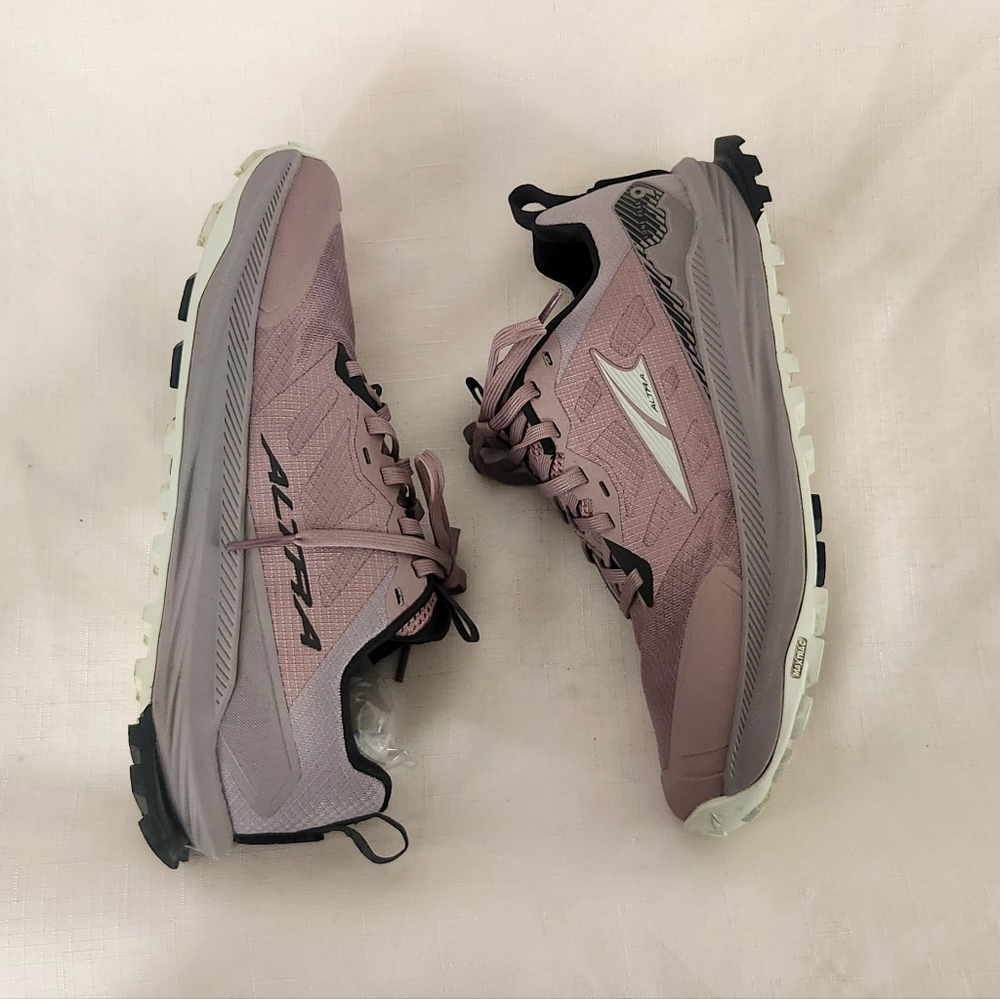 Altra Purple and Gray Athletic Shoes for Outdoor Adventures